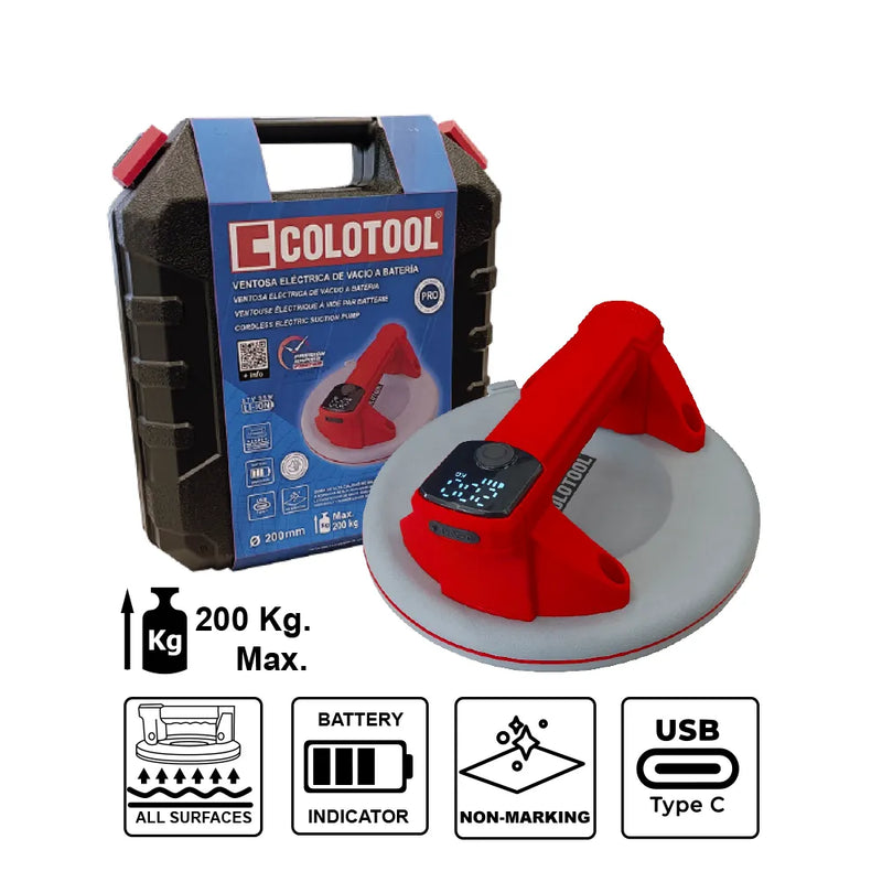 FASTVAC Ventosa eléctrica a batería