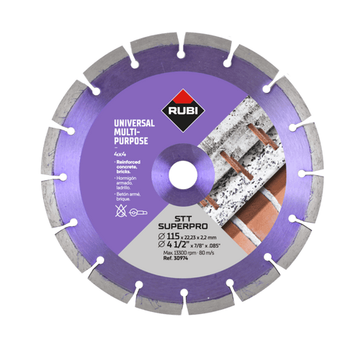 DISCO DIAMANTE RUBI STT 115