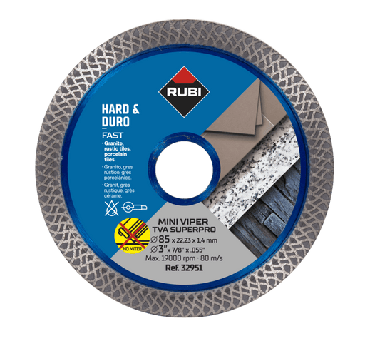 disco diamante mini viper tva 85