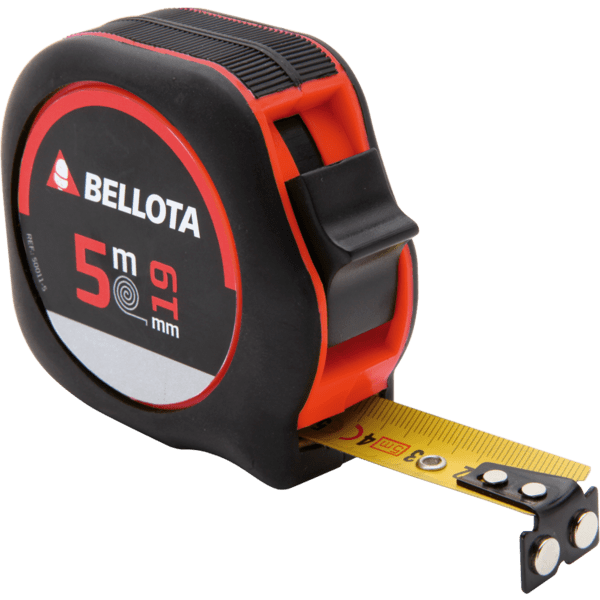 FLEXOMETRO BIMATERIAL CON IMAN BELLOTA