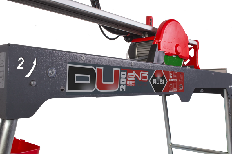 Cortadora eléctrica DU-200 EVO 850 230V 50HZ con CEV SUPERPRO