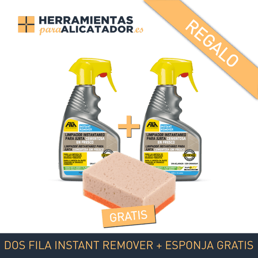 Pack de 2 Fila Instant Remover con esponja gratis