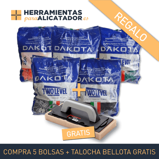 oferta comprando 5 bolsas two level dakota