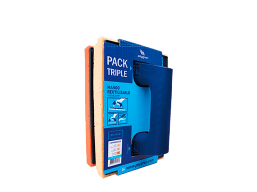 Pack triple talochas combinado para rejuntado