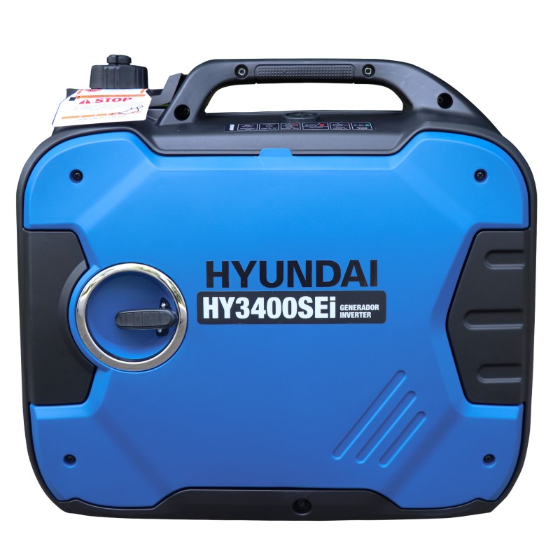 Generador electrico inverter gasolina 34kw-Hyundai hy3400sei en Alicante