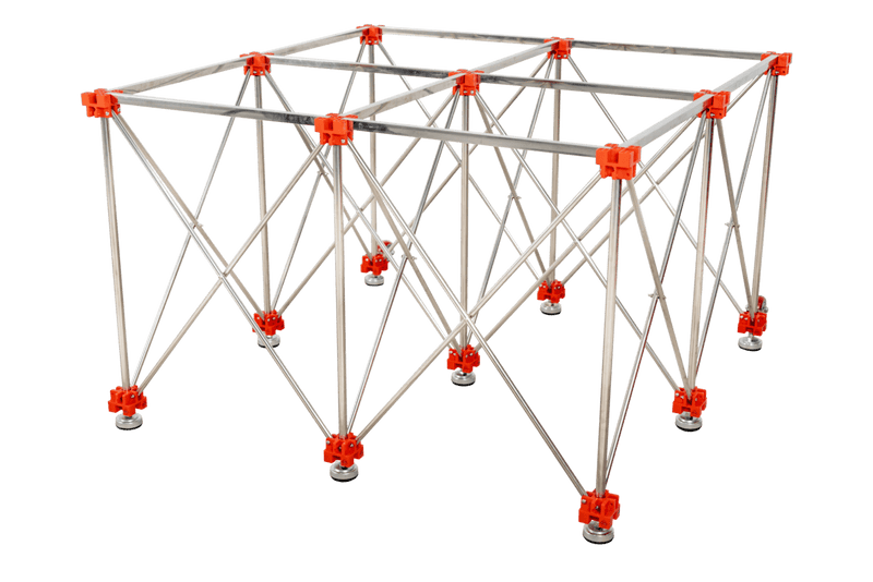 MESA DE TRABAJO RETRACTIL 120X120 CM