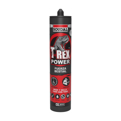 T-rex power soudal adhesivo y sellador en herramientas para alicatador