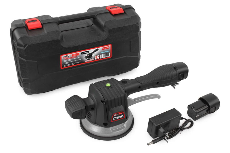 Vibradora a batería con ventosa para nivelación