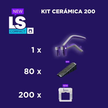 kit ceramica 200 ls compact peygran