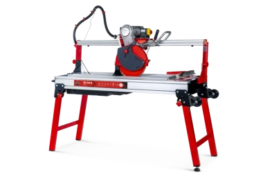 La DX-350 N LASER&LEVEL es una mesa cortadora eléctrica de cabezal móvil, equipada con efecto tronzadora