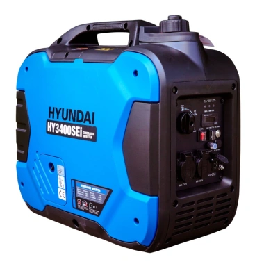 Generador electrico inverter gasolina 34kw-Hyundai hy3400sei en Alicante