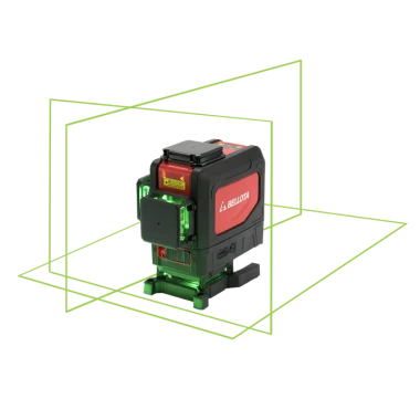 nivel laser lineas verdes bellota