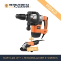 Miniatura OFERTA martillo aeg MH7 con miniamoladora ws8 gratis